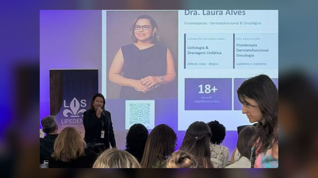 Fisioterapeuta traz a Cuiabá protocolos de congresso internacional sobre lipedema