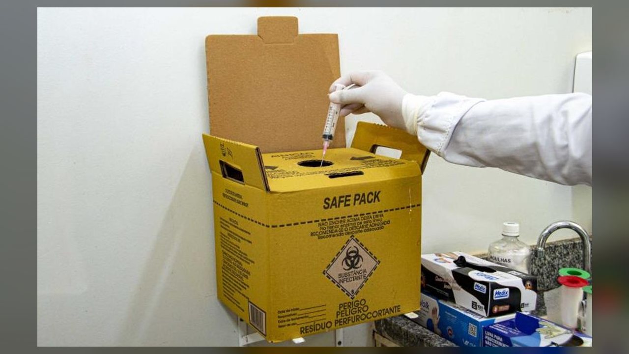 Multa por descarte irregular de agulhas pode chegar a R$ 4,2 mil em Cuiabá