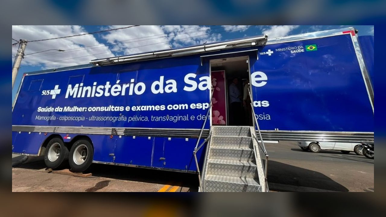 Carreta da Saúde da Mulher chega a Rondonópolis nesta sexta-feira (25)